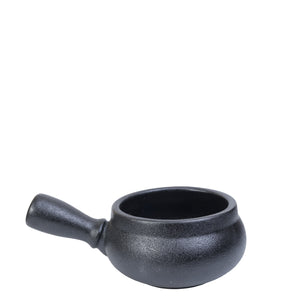 Tazon sopa negro mate 500ml