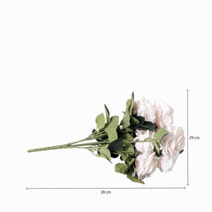 Bouquet de rosas rosadas x 10