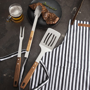 Set de utensilios para BBQ Acacia