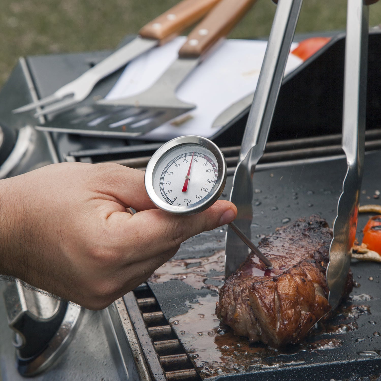 Termómetro para carne y bbq
