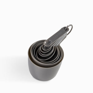 Tazas medidoras gris x 11