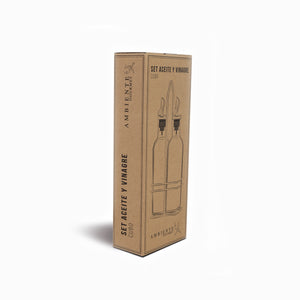 Set vinagre-aceite cubo