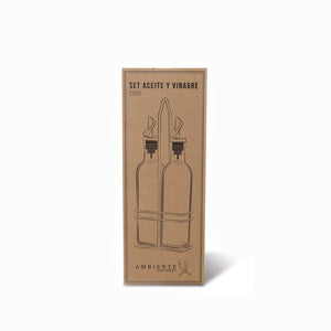 Set vinagre-aceite cubo