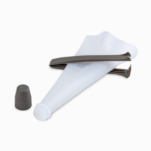 Manga pastelera en silicona gris-3-AMBIENTE GOURMET MÉXICO