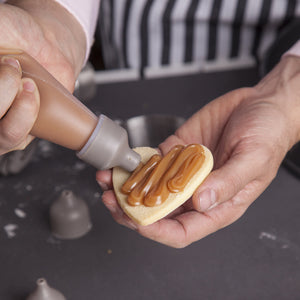 Manga pastelera en silicona gris