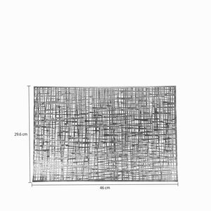 Individual Metallic silver-3-AMBIENTE GOURMET MÉXICO