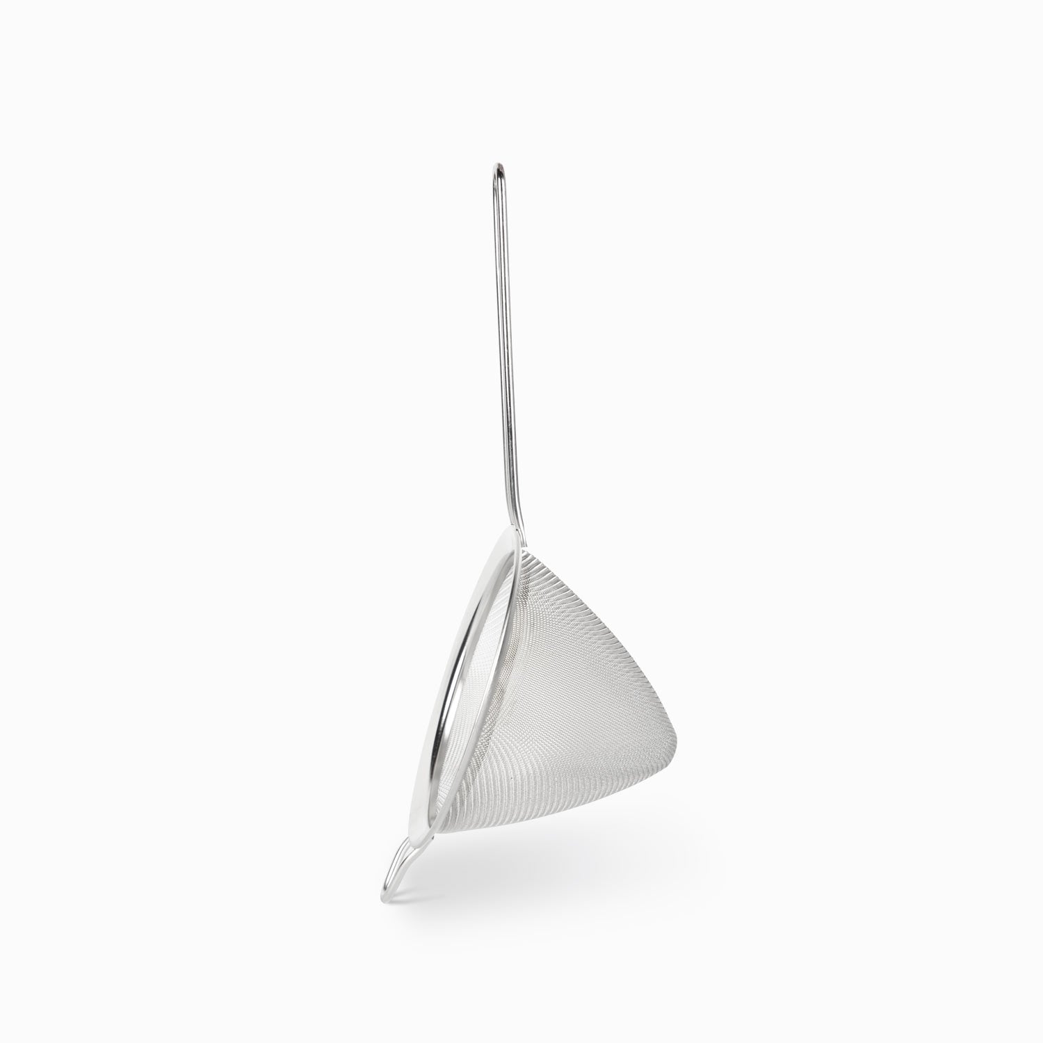 Colador conico en acero inox 16 cm