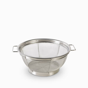Colador Canasta En Acero Inox 25 Cm