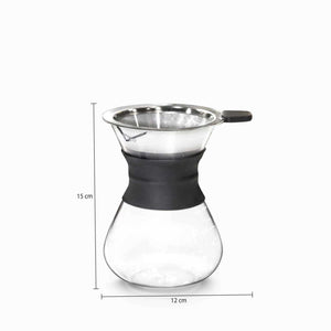 Cafetera chemex 400ml filtro manual-3-AMBIENTE GOURMET MÉXICO