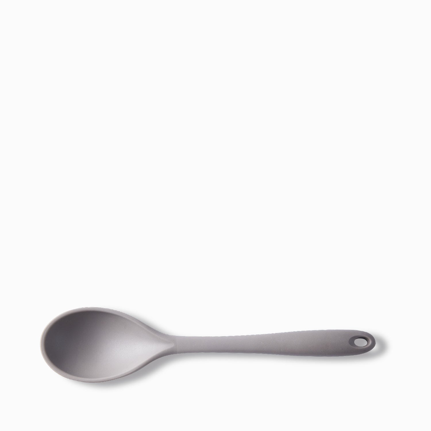 Cuchara en silicona gris