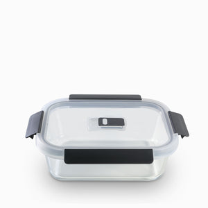 Recipiente en borosilicato gris 1 l