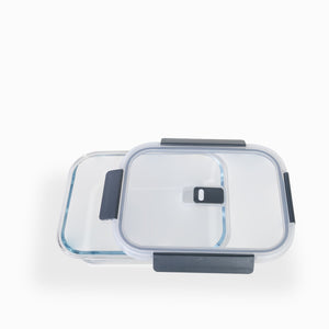 Recipiente en borosilicato gris 1.5 l