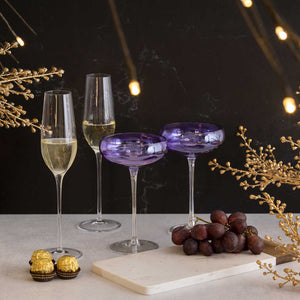 Copa champana en cristal 230 ml setx2