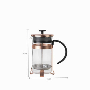 Cafetera prensadora 4 tazas copper