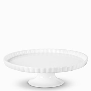 Pastelera redonda en porcelana