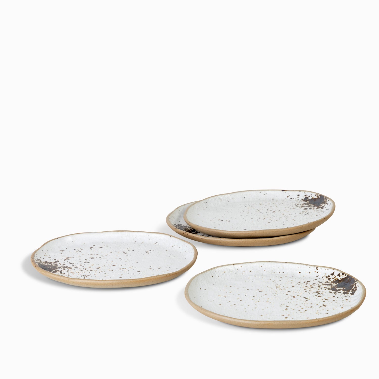 Plato mediano gayra blanco 21 cm setx4
