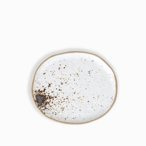 Plato mediano gayra blanco 21 cm setx4