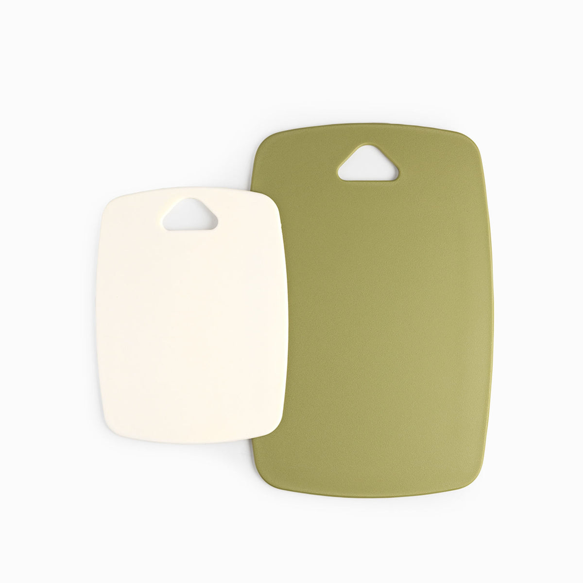 Tablas Para Picar Verde-Blanco Set X2