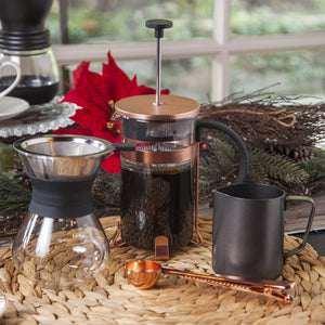 Cuchara de cafe con clip copper