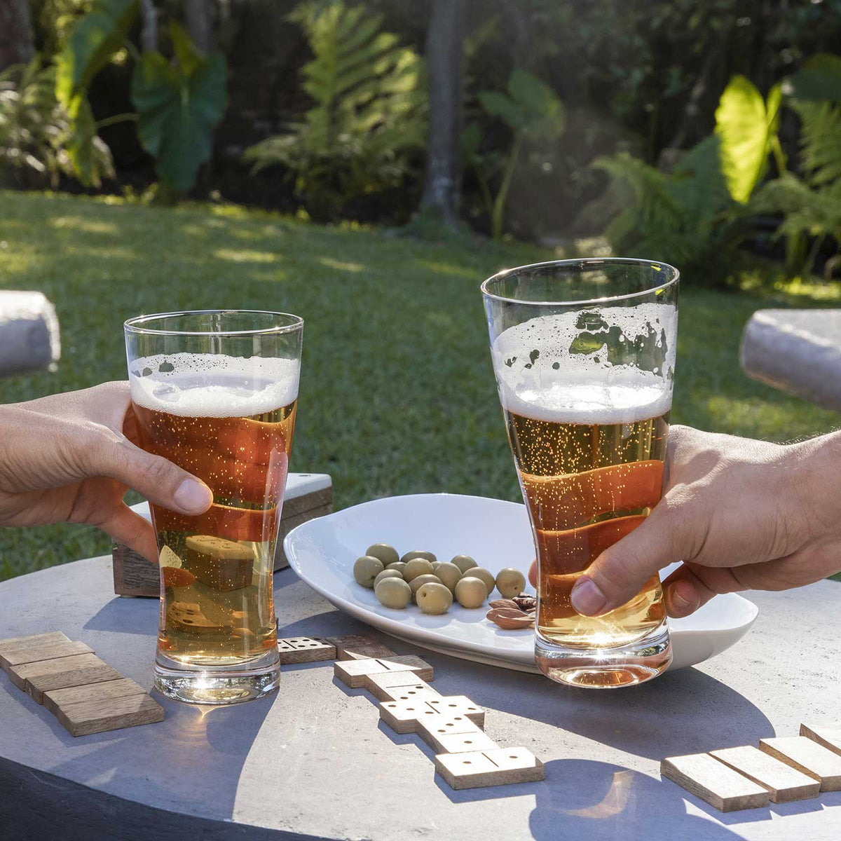 Vaso cerveza 600ml setx2