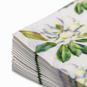 Servilletas flor magnolia
