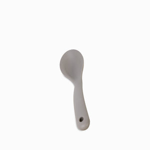 Cuchara silicona gris 32cm