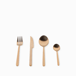 Set de cubiertos alton copper 16 pcs