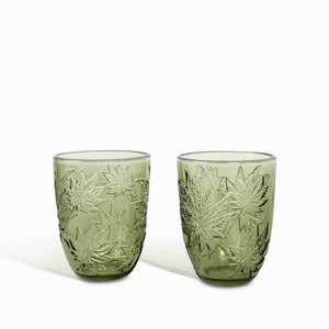 Vaso hoja cannabis setx2-3-AMBIENTE GOURMET MÉXICO