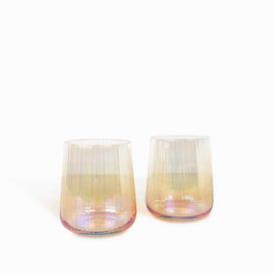 Vaso ambar tornasol setx2-4-AMBIENTE GOURMET MÉXICO