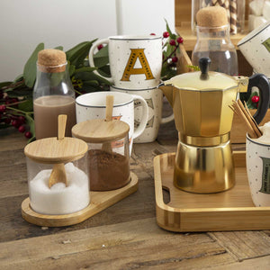 Recipientes para especias con cuchara setx2-5-AMBIENTE GOURMET MÉXICO