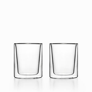 Vaso doble pared recto 270ml setx2