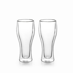 Vaso doble pared cerveza 480ml setx2