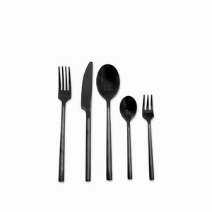 Cubiertos Austin negro mate setx20-1-AMBIENTE GOURMET MÉXICO