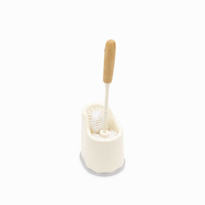 Cepillo para baño mango en bambú con base