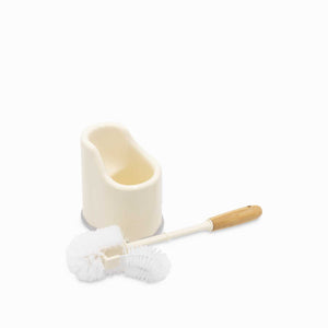 Cepillo para baño mango en bambú con base