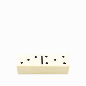 Juego domino blanco y negro