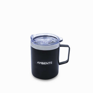 Mug doble pared en acero slate
