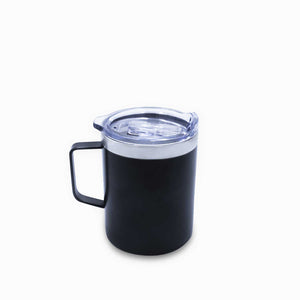 Mug doble pared en acero slate