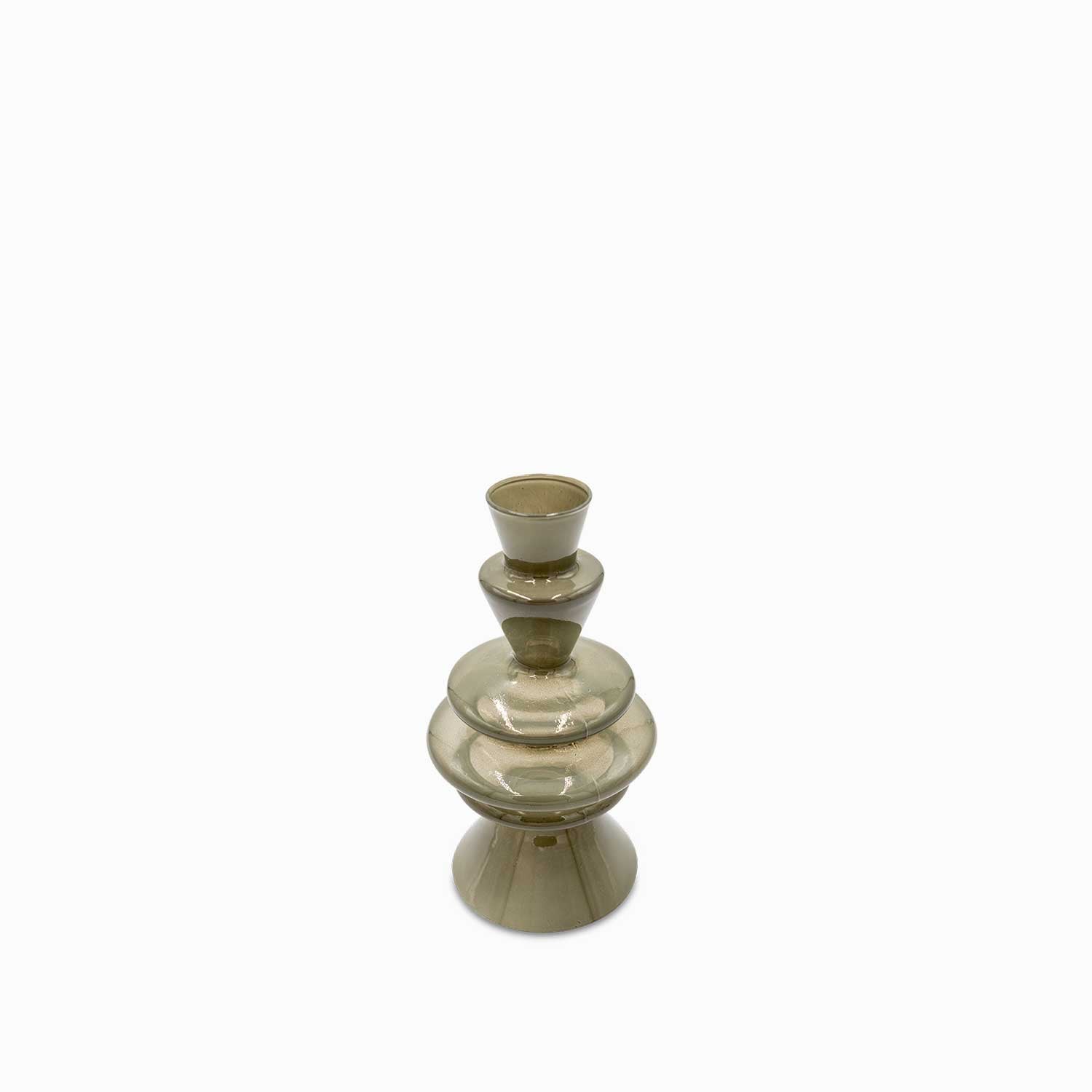 Candelabro Freya gris