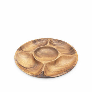 Chip and dip en acacia