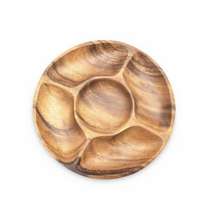 Chip and dip en acacia