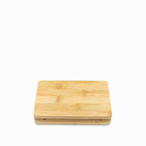 Kit vino caja bambú set x4