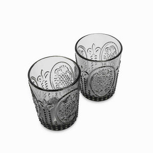 Vaso Kenia gris 340ml setx2