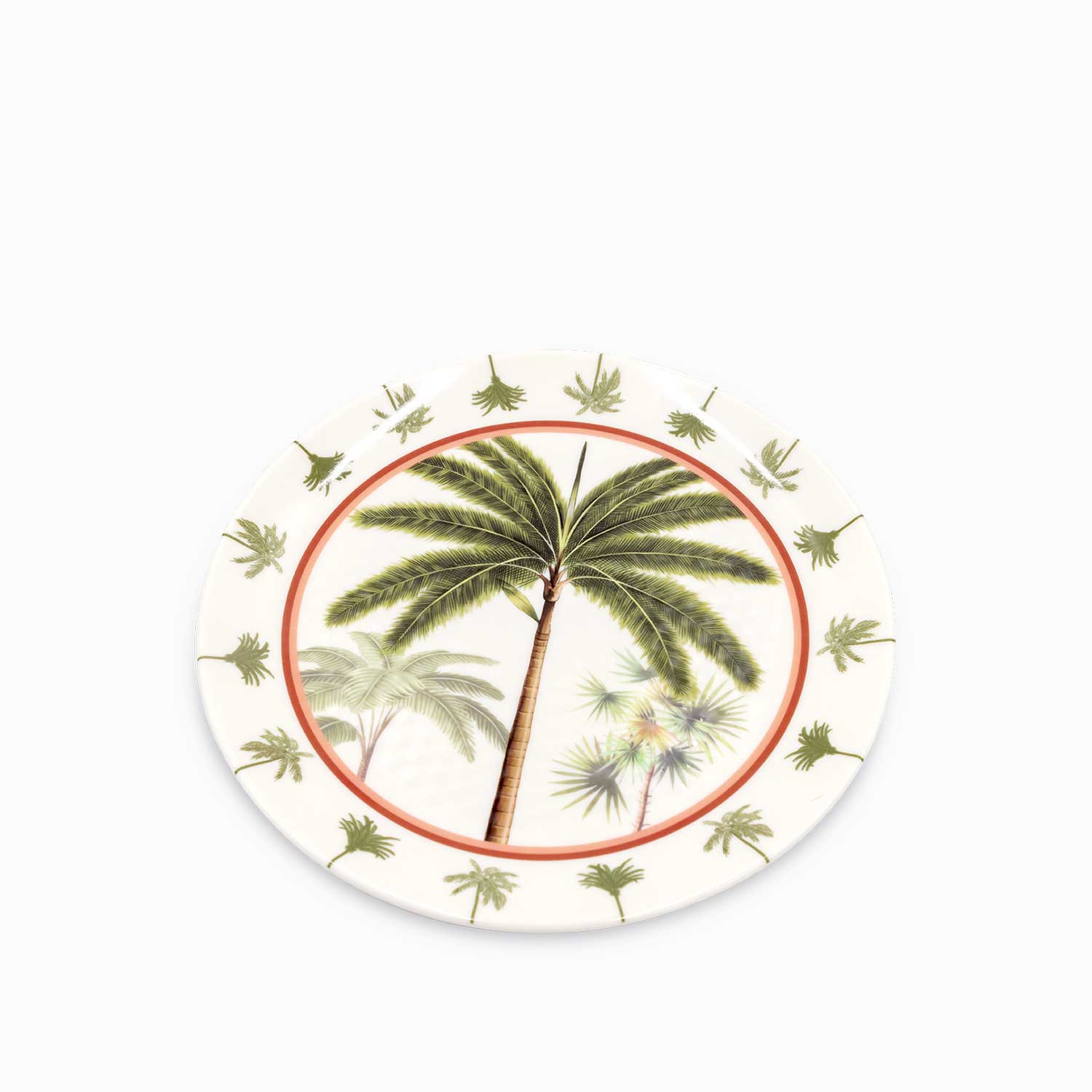 Plato palmeras cheetah 26 cm