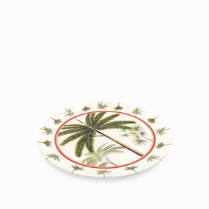 Plato palmeras cheetah 26 cm