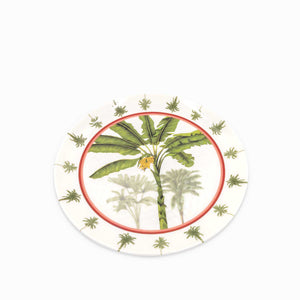 Plato palmeras mono 26 cm