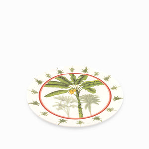 Plato palmeras mono 26 cm