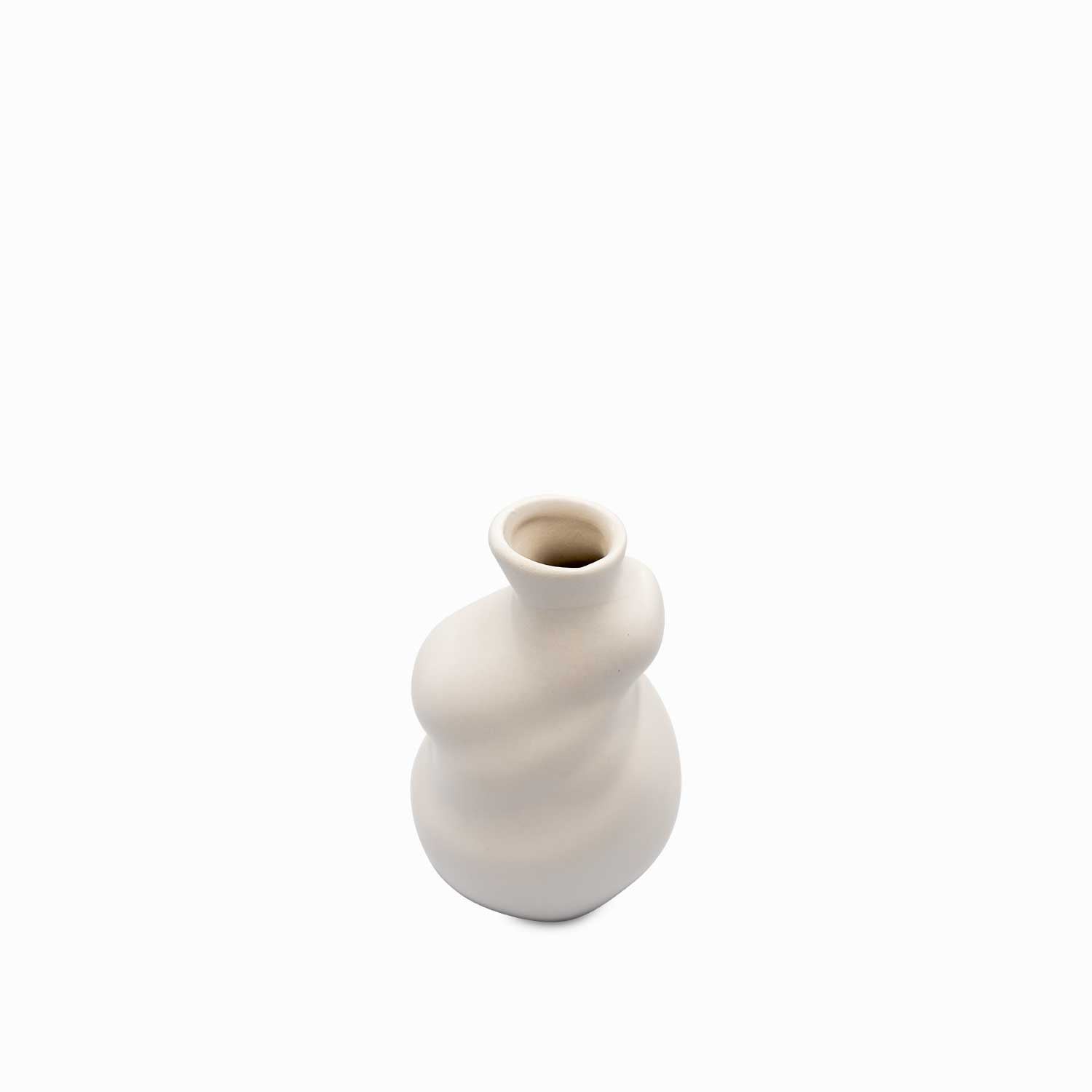Florero Alezan blanco