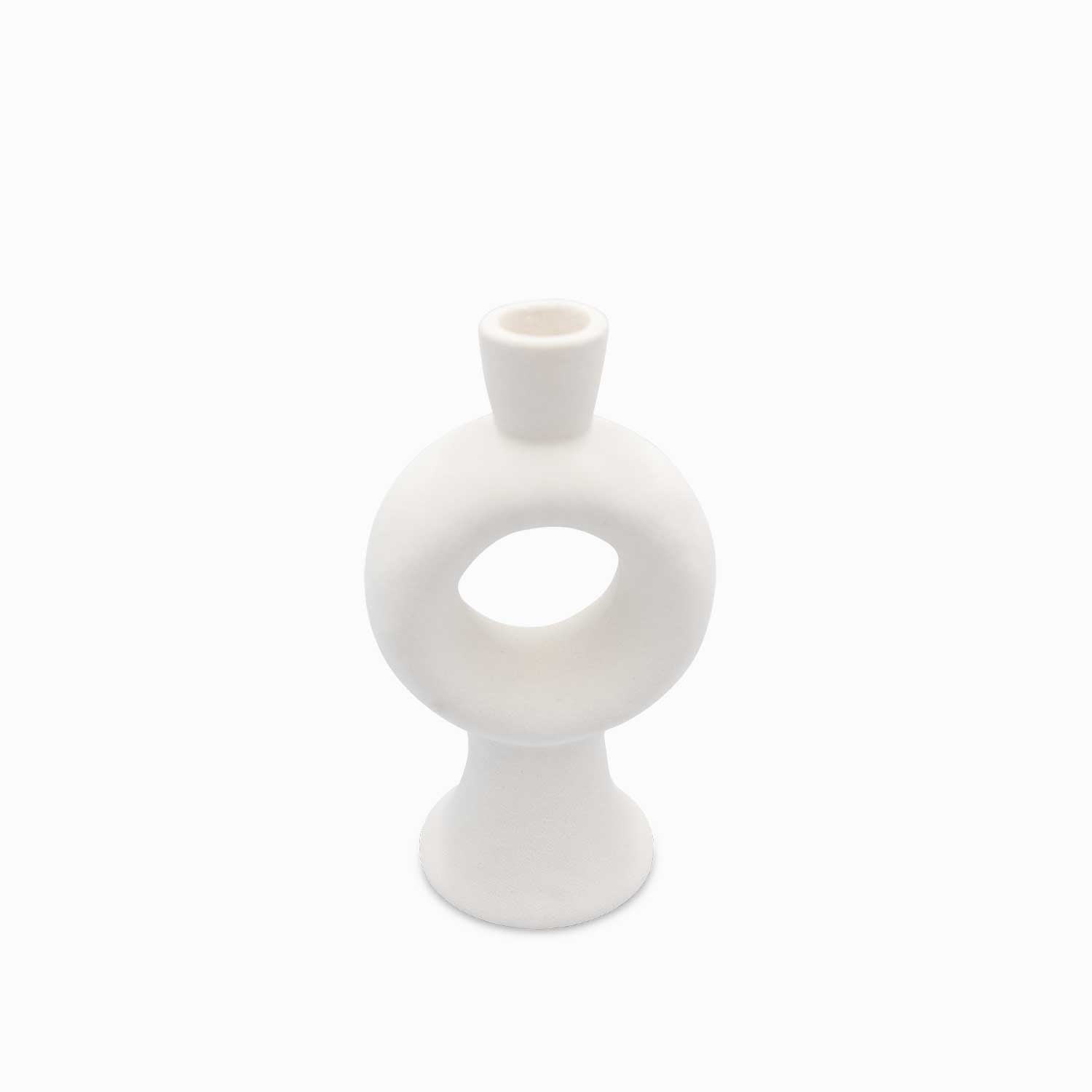 Candelabro Aro Blanco