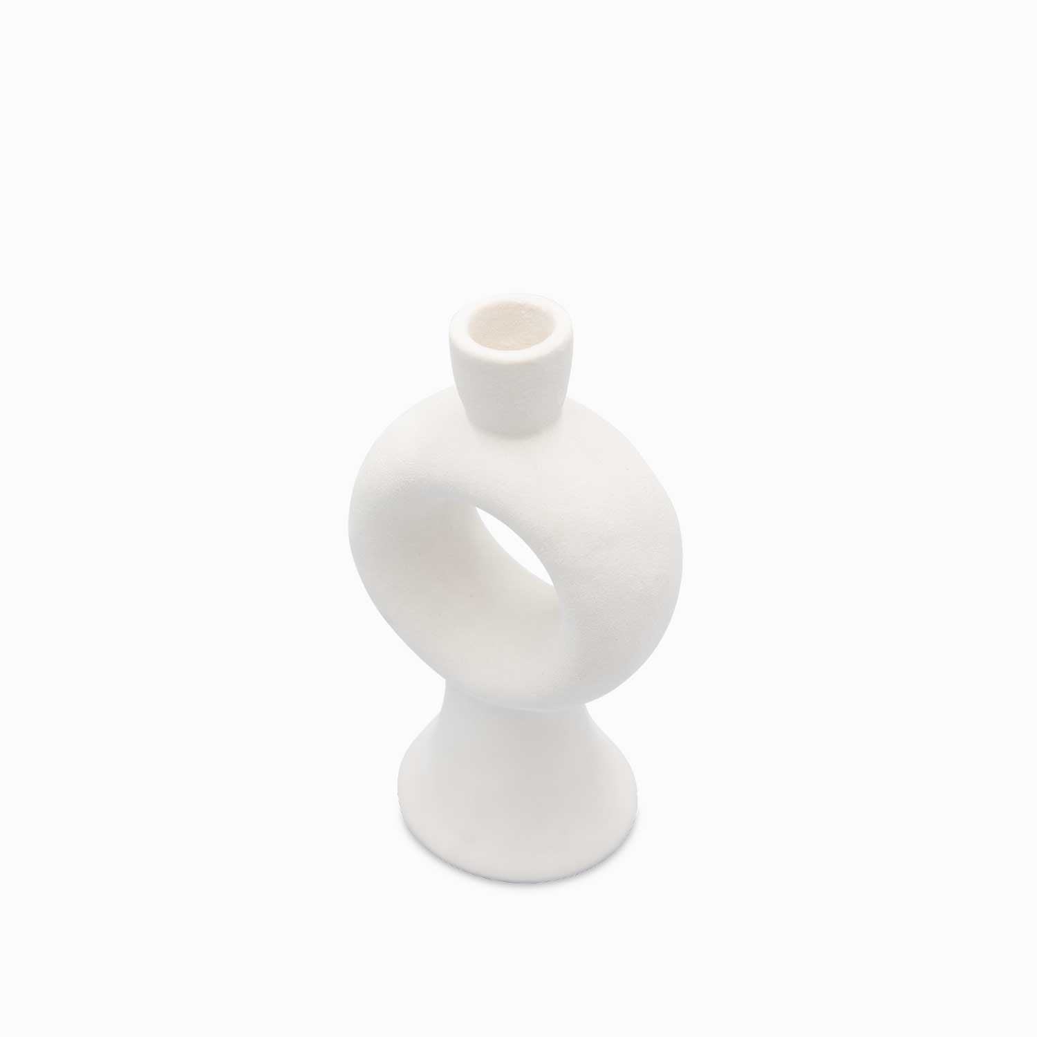 Candelabro Aro Blanco